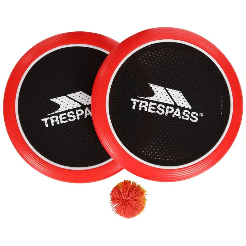 Trespass Unisex Stringbatz Trampoline Bat & Ball Game in Red Red female