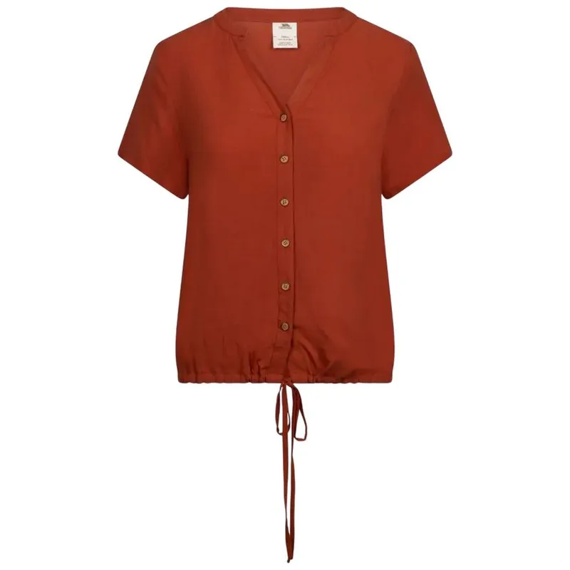 Trespass Women's Beatrice Top in Light Red Size: Small - Light Red - Size: S