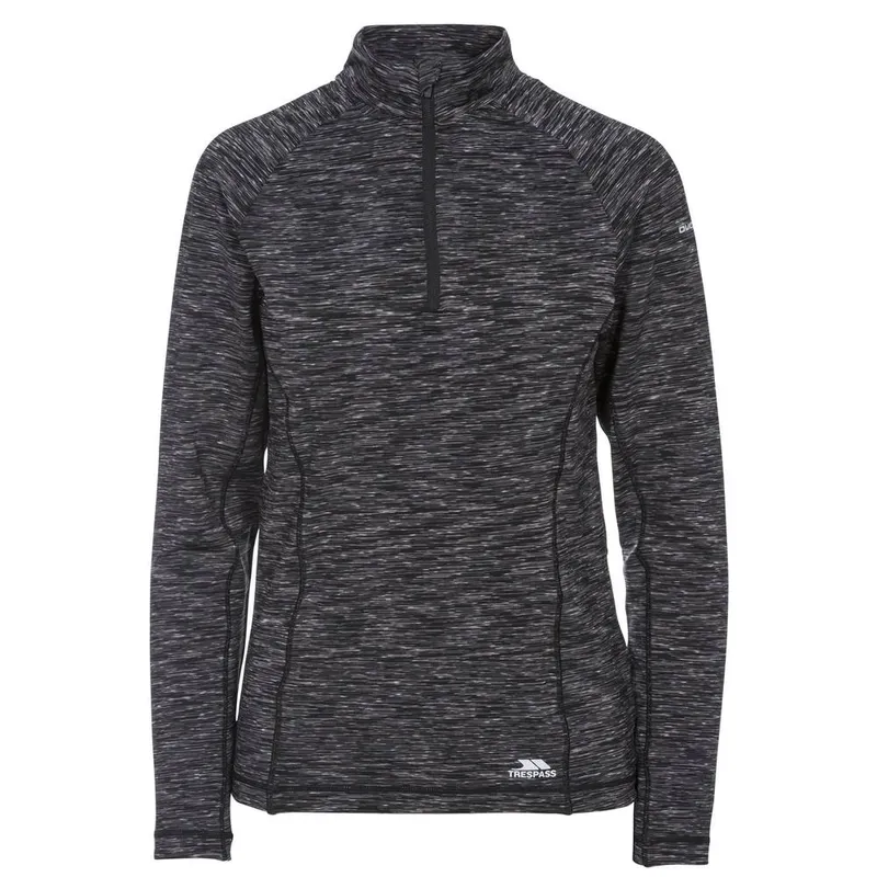 Trespass Women's Edith Active Top in Grey Size: 2XL Grey
