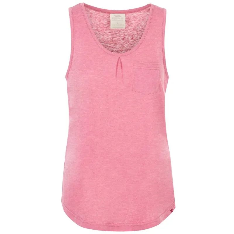 Trespass Women's Fidget Sleeveless Vest in Rose Size: Small Rose female