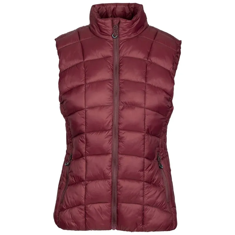 Trespass Women's Ogbere Gilet in Plum Size: 2XS - Plum - Size: 2XS