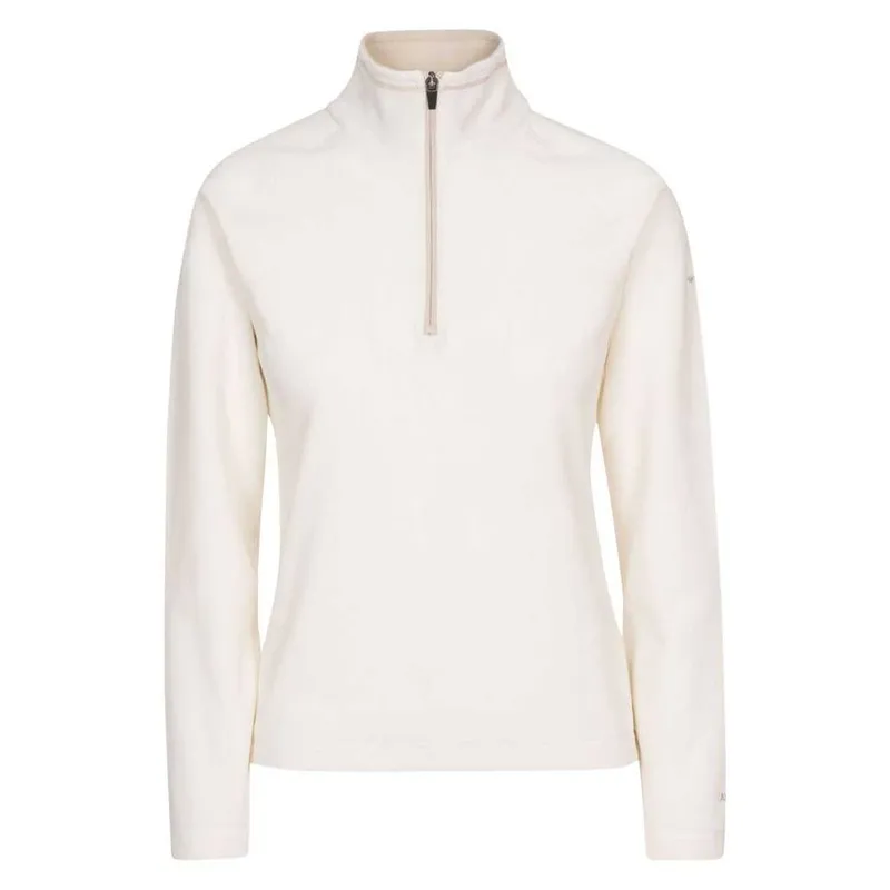 Trespass Women's Skylar Fleece Top in White Size: XL - White