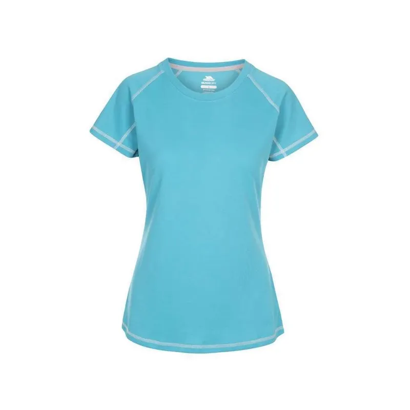 Trespass Women's Viktoria Active T-Shirt in Light Blue Size: XS - Light Blue