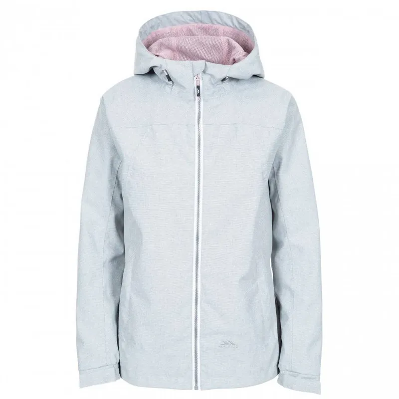 Trespass Women's Virtual Waterproof Jacket in Grey Size: 2XL Grey female