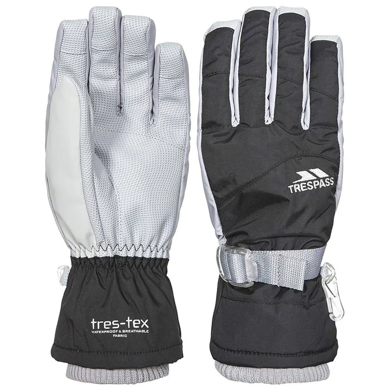 Trespass Women's Vizza II Gloves in Black Size: Large Black