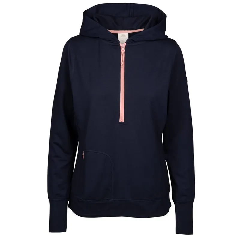 Trespass Women's Zia Hoodie in Navy Size: Large - Navy