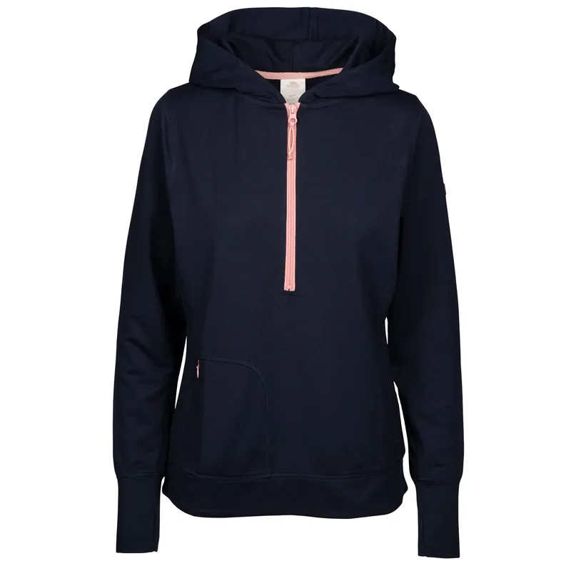 Trespass Women's Zia Hoodie in Navy Size: XS - Navy