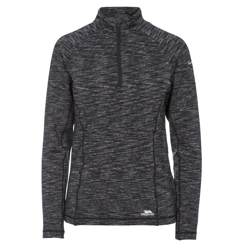 Trespass Women's Edith Active Top in Grey Size: XS Grey XS female