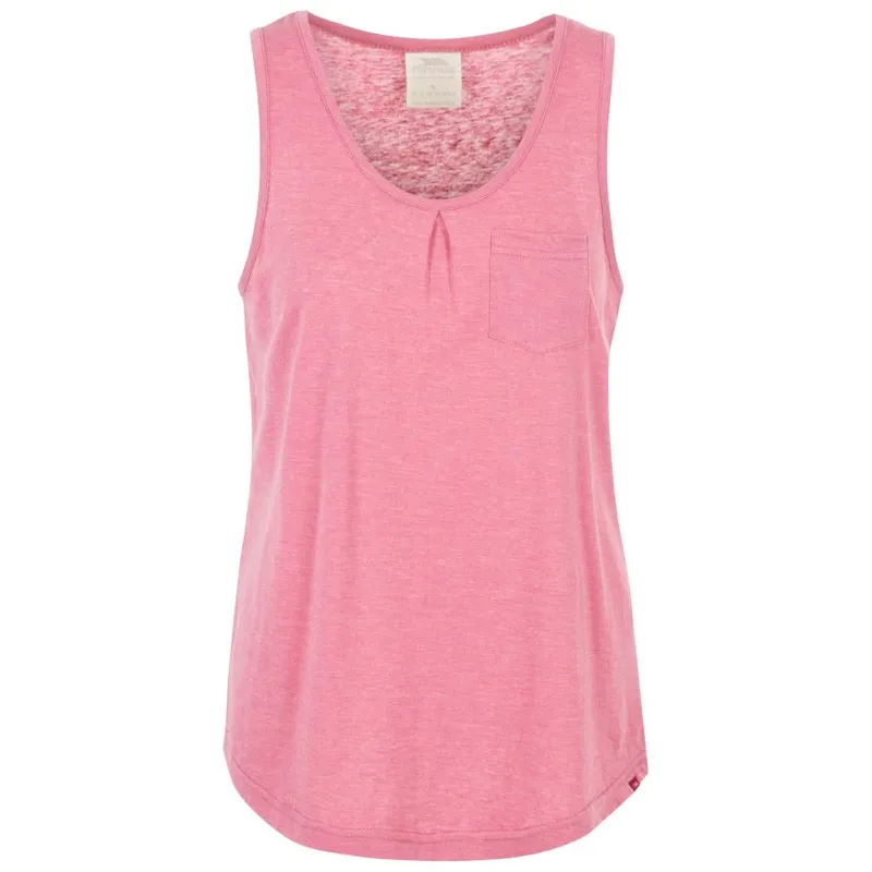 Trespass Womens/ladies Fidget Sleeveless Vest (Rose Blush Marl) - Size Large