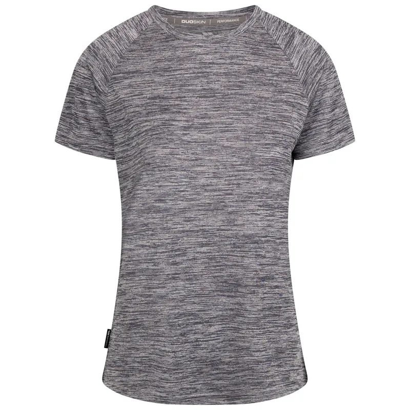 Trespass Womens/ladies Selinne Duo Skin Active Top (Navy Marl) - Size Medium