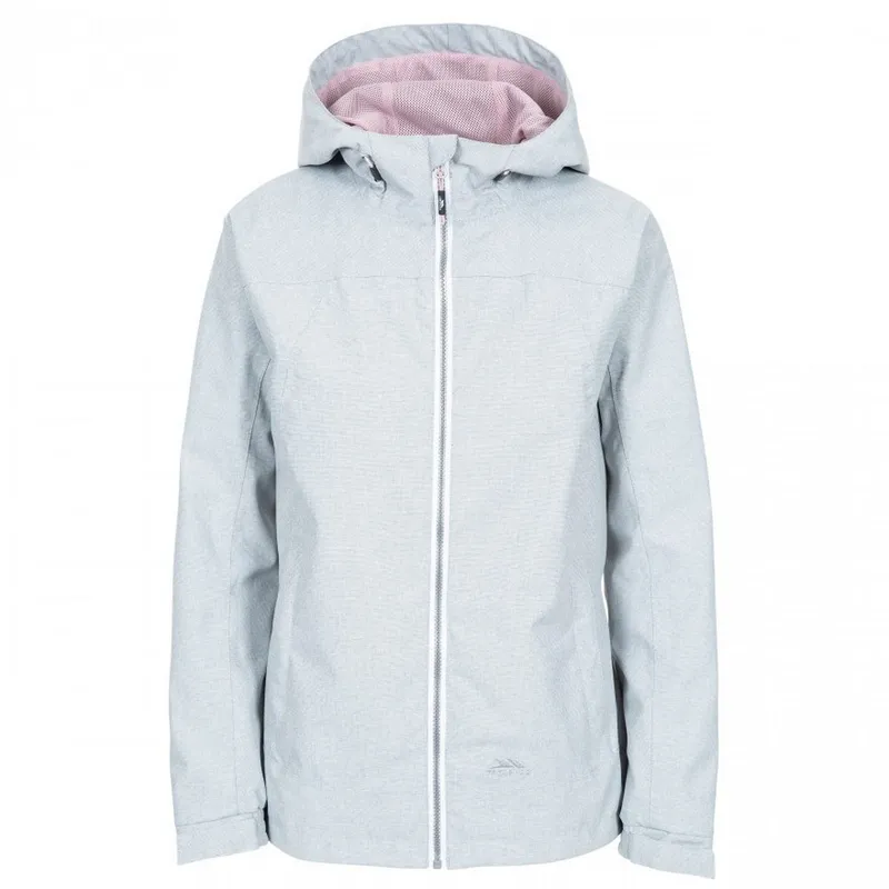 Trespass Womens/ladies Virtual Waterproof Jacket - Grey - Size X-Large