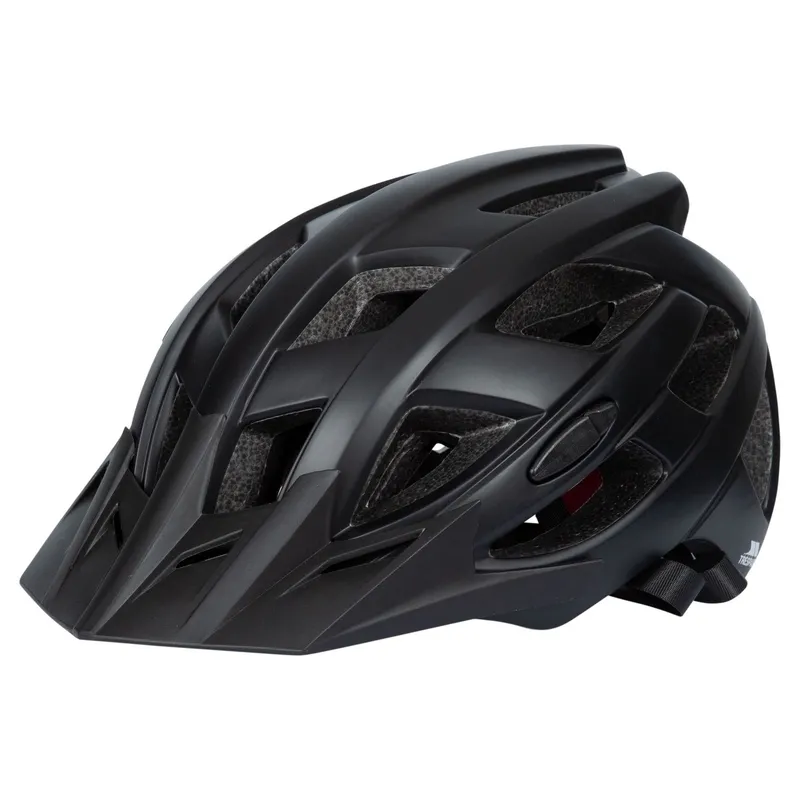 Trespass Zrpokit Cycle Helmet in Jet Black Size: Medium Jet Black M