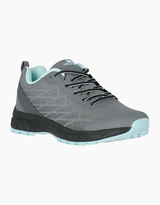 Women's Trespass Womens/Ladies Beatrix Active Trainers - Grey - Size: 4
