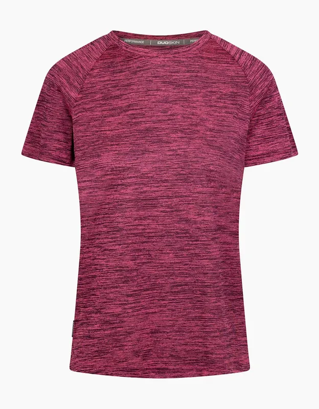 Women's Trespass Womens/Ladies Selinne Duo Skin Active Top - Red - Size: L