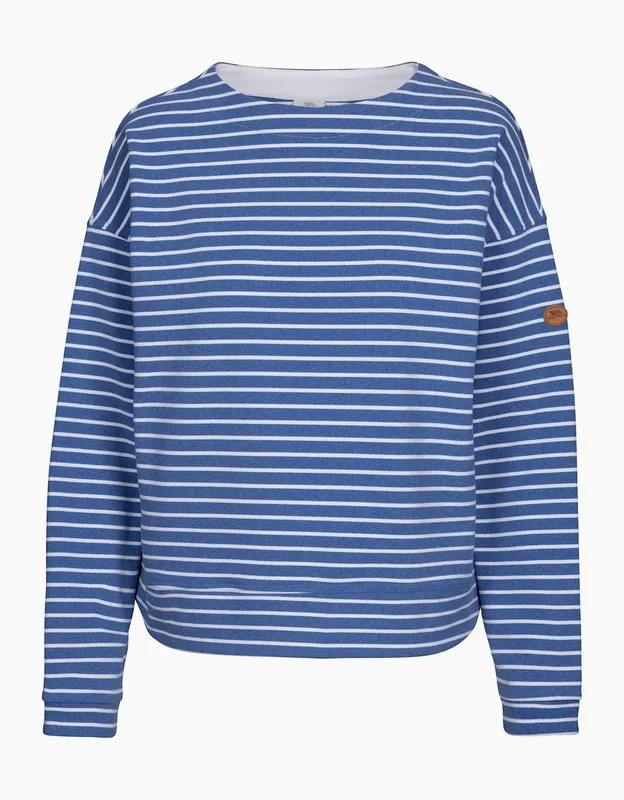 Trespass Women's Soothing Striped Marl Top indigo Size: Small Indigo S female