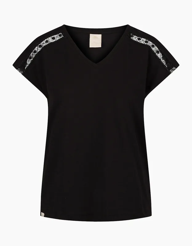 Trespass Women's Willa Top in Black Size: Medium - Black - Size: M
