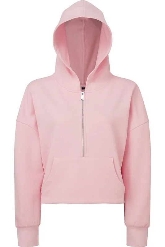 TriDri Half Zip Womens Hoodie - - Size: 14-16