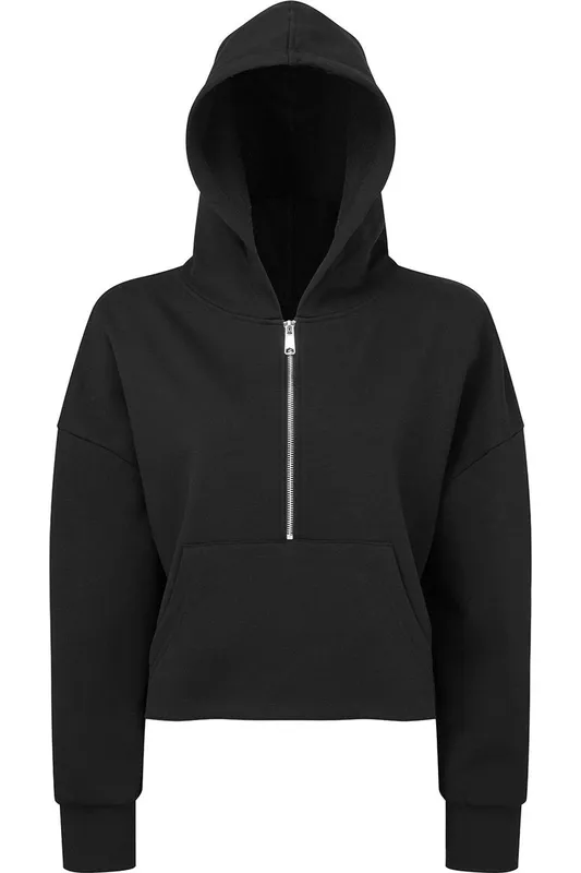 TriDri Half Zip Womens Hoodie - - Size: 4-6