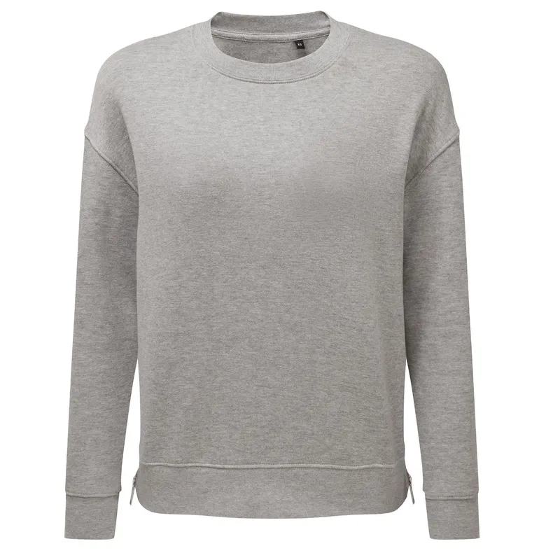 TriDri Heather Womens Side Zip Sweatshirt - - Size: 4XL