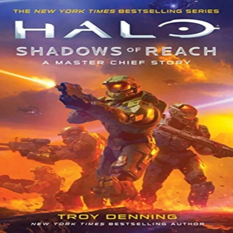 Troy Denning Halo: Shadows of Reach Paperback Book Multicolor