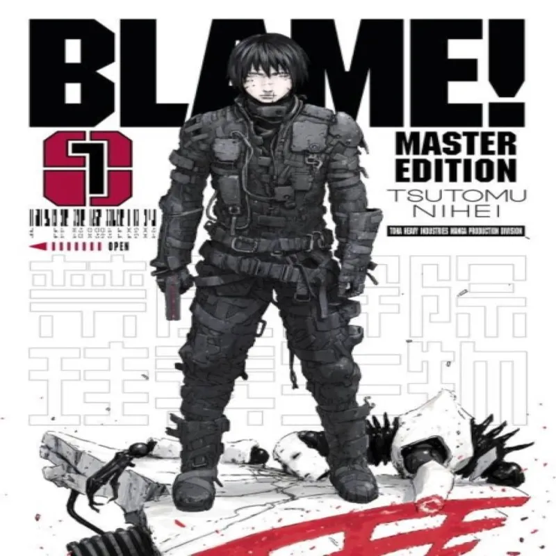 Tsutomu Nihei Blame 1 Paperback Book Multicolor