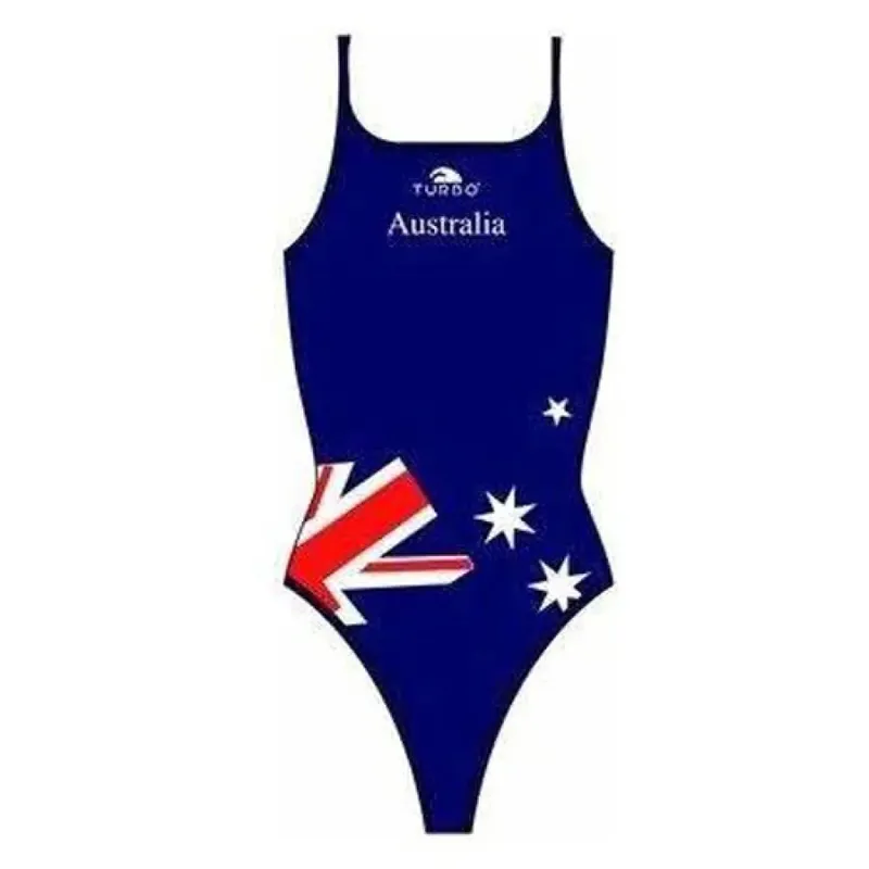Turbo Australia Swimsuit Navy S Women