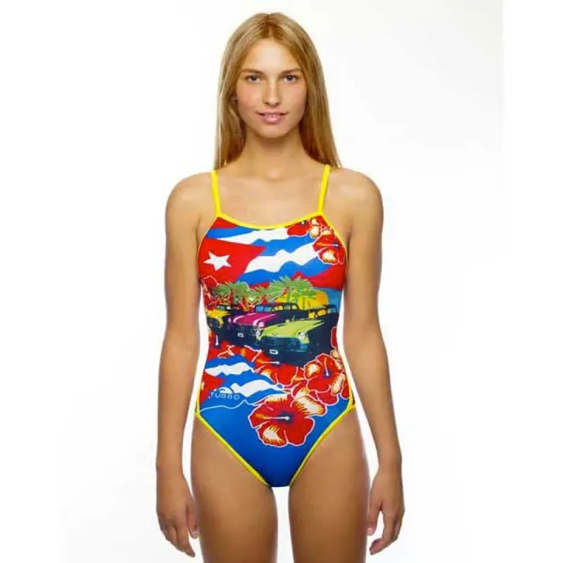 Turbo Cuba Colours Swimsuit Multicoloured S Women