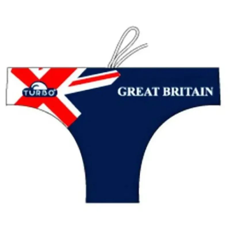Turbo England-great Britain Swimming Brief Navy S Men