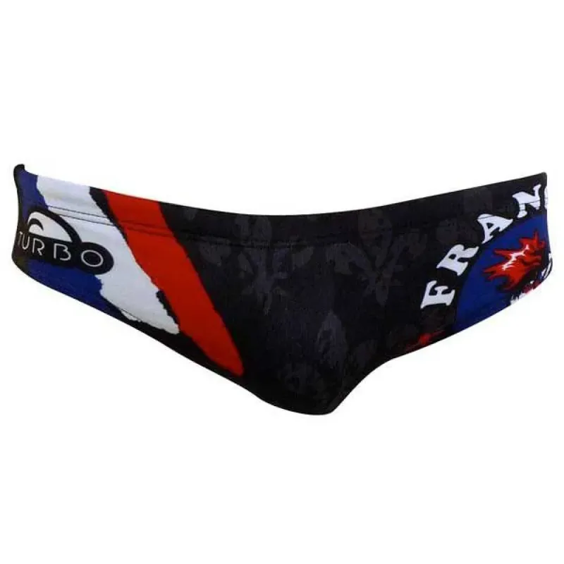 Turbo France Coq Swimming Brief Black S Men