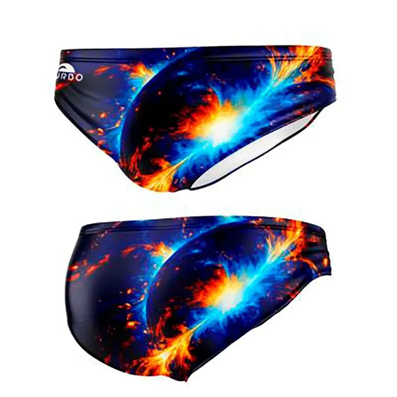 Turbo Galaxy Fire Swimming Brief Black S Men