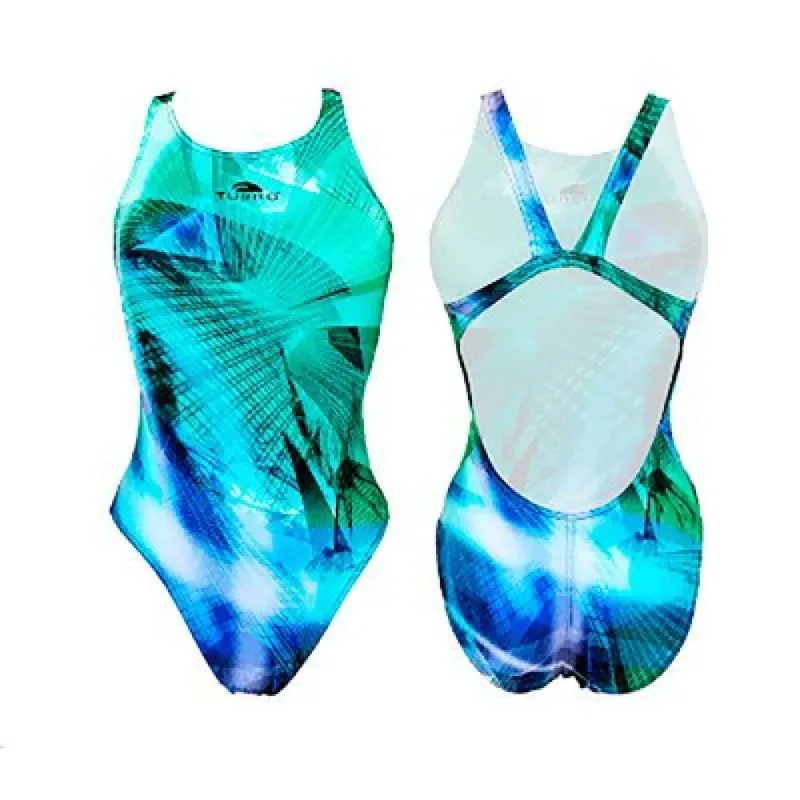 Turbo Light Swimsuit Green L Women