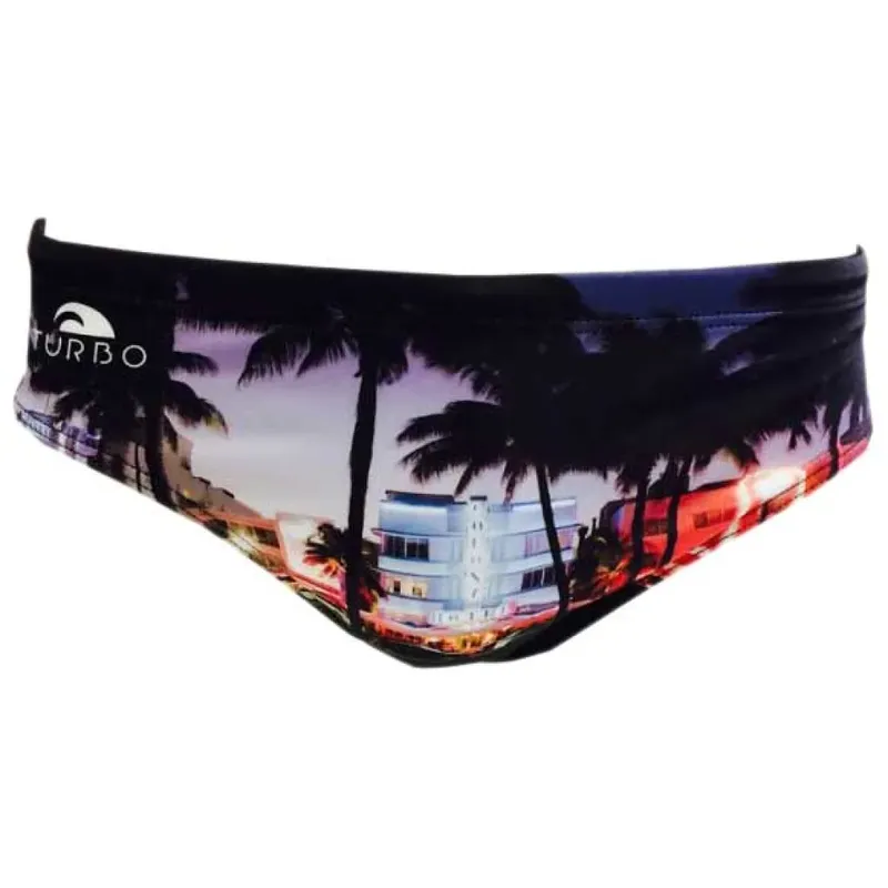 Turbo Miami Beach Swimming Brief Black 2XL Men