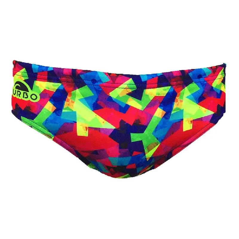 Turbo New Splash Swimming Brief Red M Men