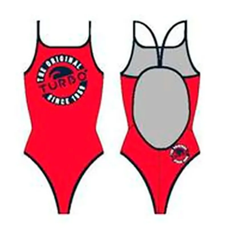 Turbo Original Swimsuit Red 2XL Women