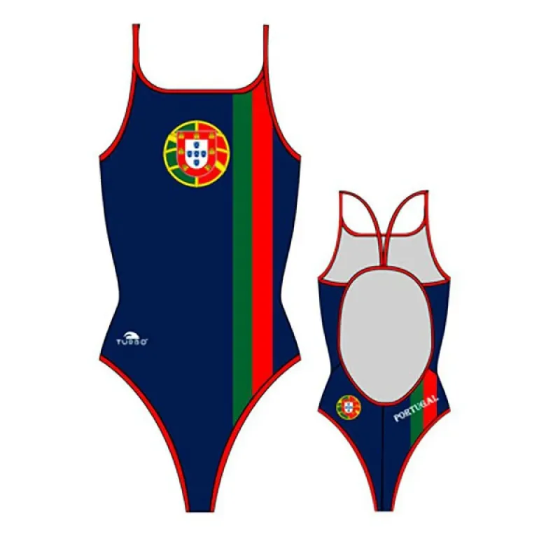 Turbo Portugal Swimsuit Navy M Women