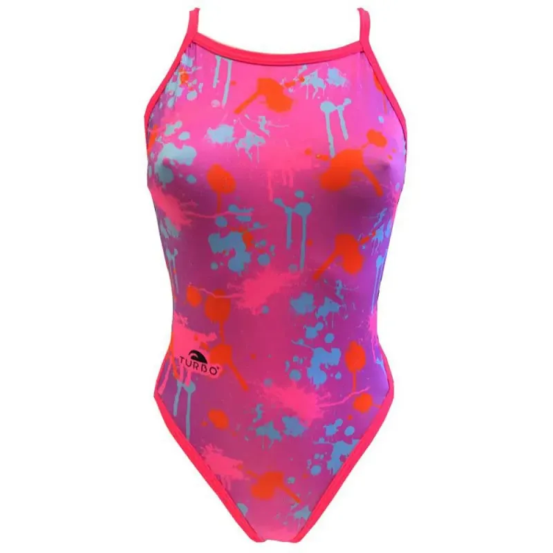 Turbo Splash Swimsuit Fuchsia XL Women