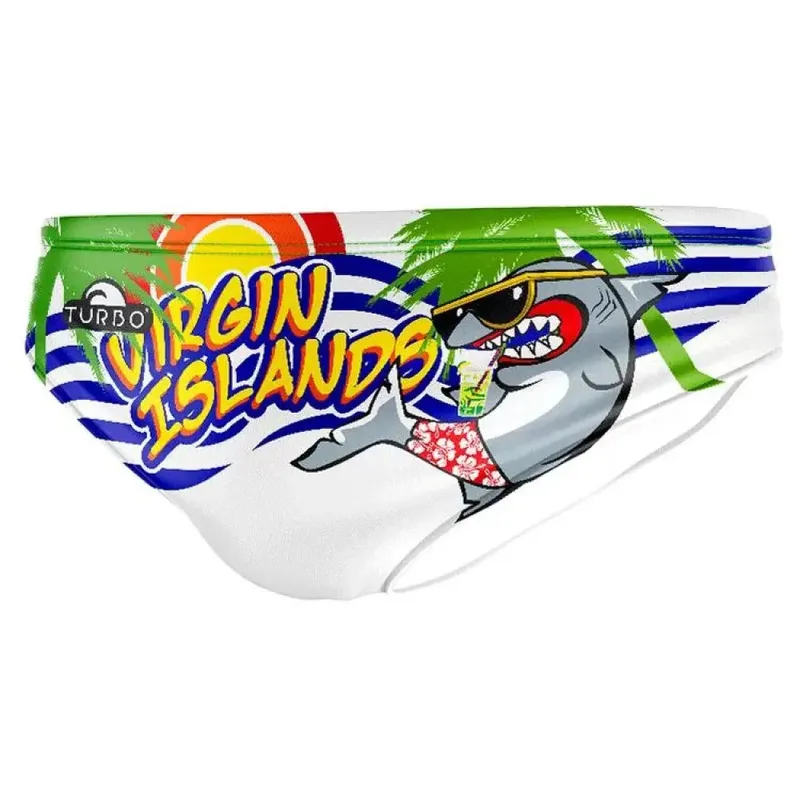Turbo Virgin Islands Swimming Brief Multicolor L Men