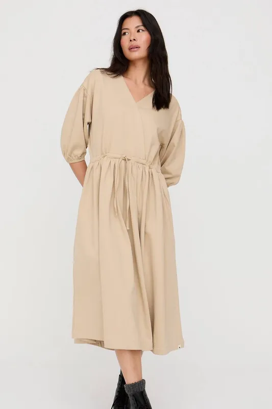Turtledove London Women's Belle Stone Dress Size: Medium Stone M