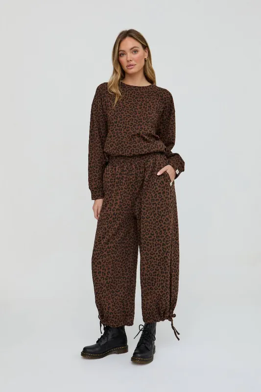 Turtledove London Women's Kit Brown Trouser Size: Small Brown female