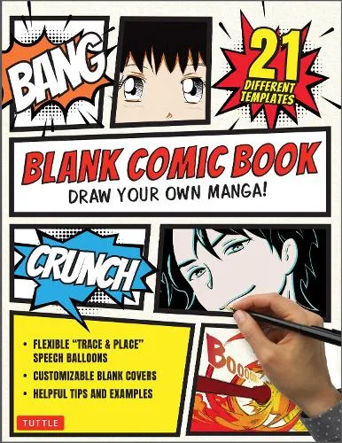 Tuttle Studio Blank Comic Book