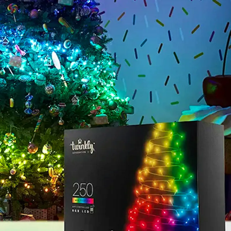 250 Rgb Twinkly App-Controlled String Lights