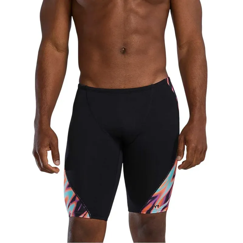 Tyr Durafast Elite Disarray Jammer Orange / Multi 26 Men