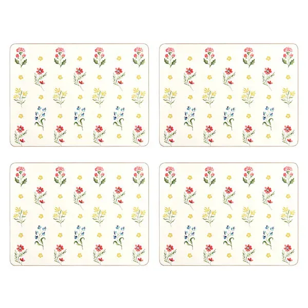 Ulster Weavers Boho Floral Pack of 4 Cork Placemats