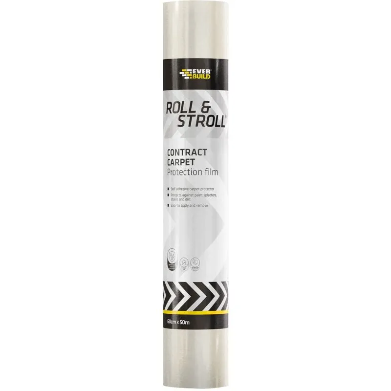 Everbuild Roll and Stroll Carpet Protector 600mm 100m