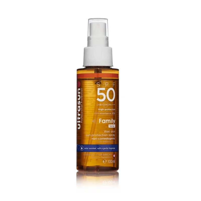 Ultrasun Family Wet Skin Spray SPF50 100ml