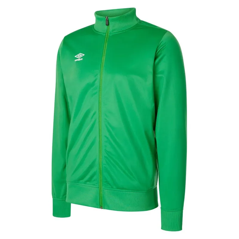 Umbro Men's Club Essential Jacket in Emerald Size: Small Emerald S