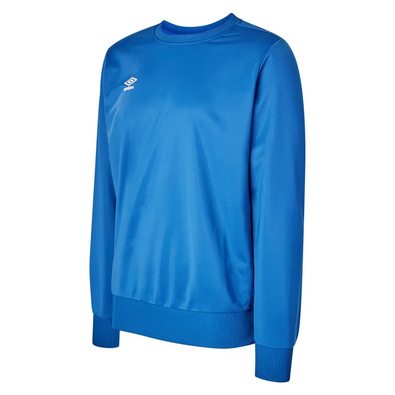 Umbro Men's Polyester Sweatshirt in Blue Size: Large Blue L