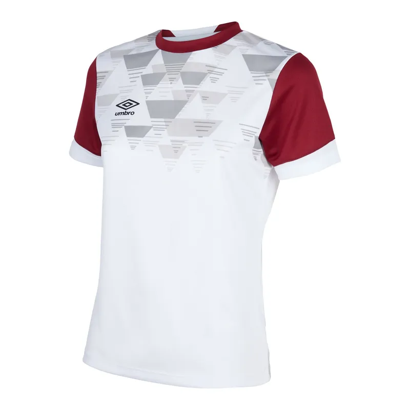 Umbro Vier Jersey in White Size: 7-8 Years White 7-8 Years