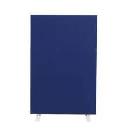 Unbranded 1200W X 1600H Upholstered Floor Standing Screen Straight - FST1216SRB