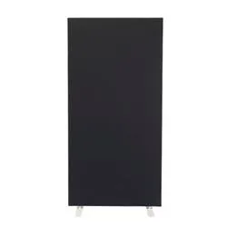 Unbranded 1200W X 1800H Upholstered Floor Standing Screen Straight - FST1218SBK